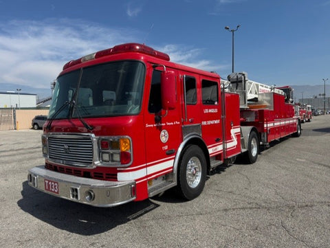 2010 American La France Ladder Fire truck