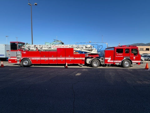 2010 American La France Ladder Fire truck