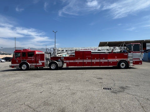 2010 American La France Ladder Fire truck