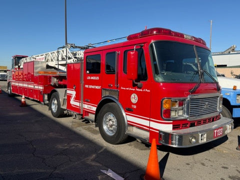 2010 American La France Ladder Fire truck