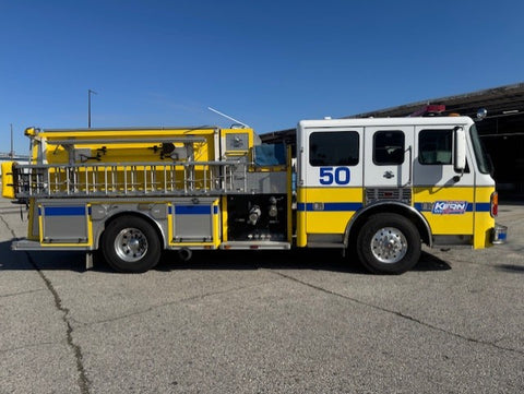 2002 American Lafrance Fire Engine