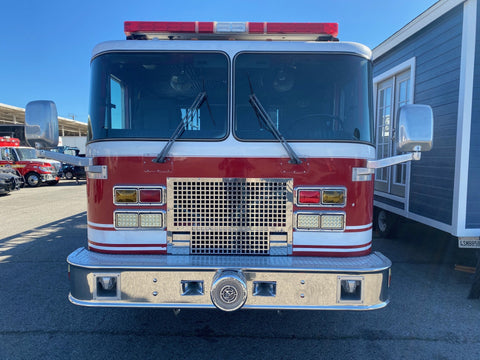 2006 KME 100' Tiller Ladder Fire truck