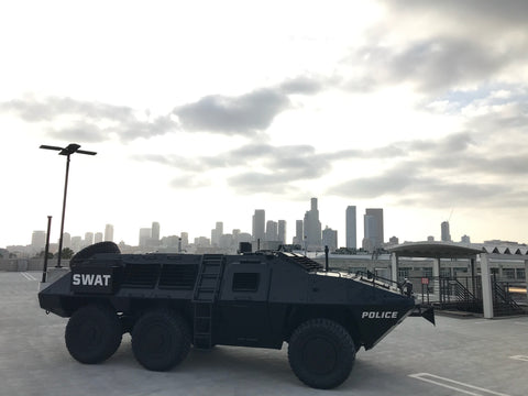 2016 Armored SWAT vehicle "The Reaper" with wall breacher